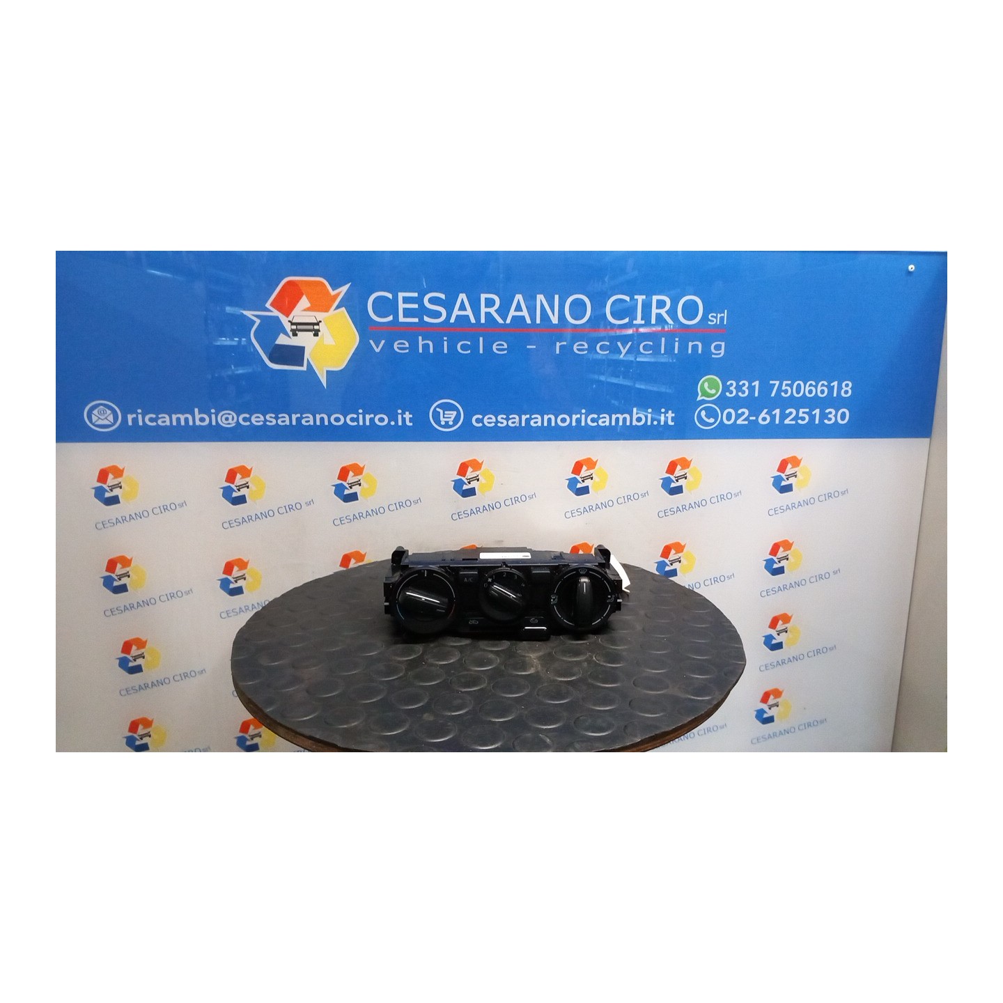 BLOCCO COMANDO CLIMATIZZAZIONE 061 VOLKSWAGEN UP! (06/16-) CHY 1S0819045MOQN