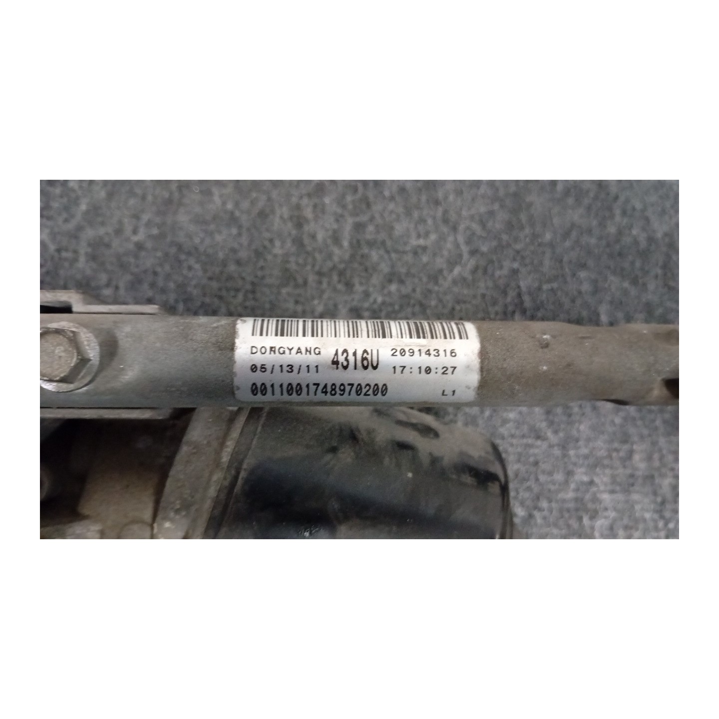 MOTORINO TERGIPARABREZZA 005 CHEVROLET (DAEWOO) CAPTIVA (C140) (04/11-) Z22D1 20829044