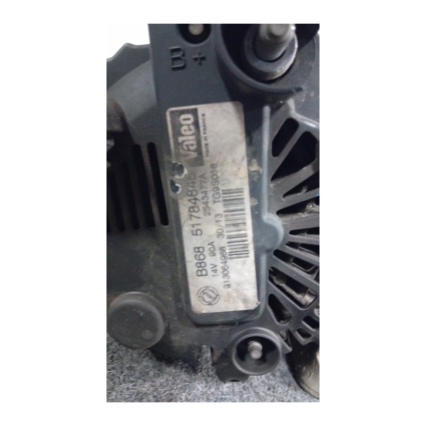 ALTERNATORE A/C 006 FIAT GRANDE PUNTO (2Y) (06/05-12/08  51784845