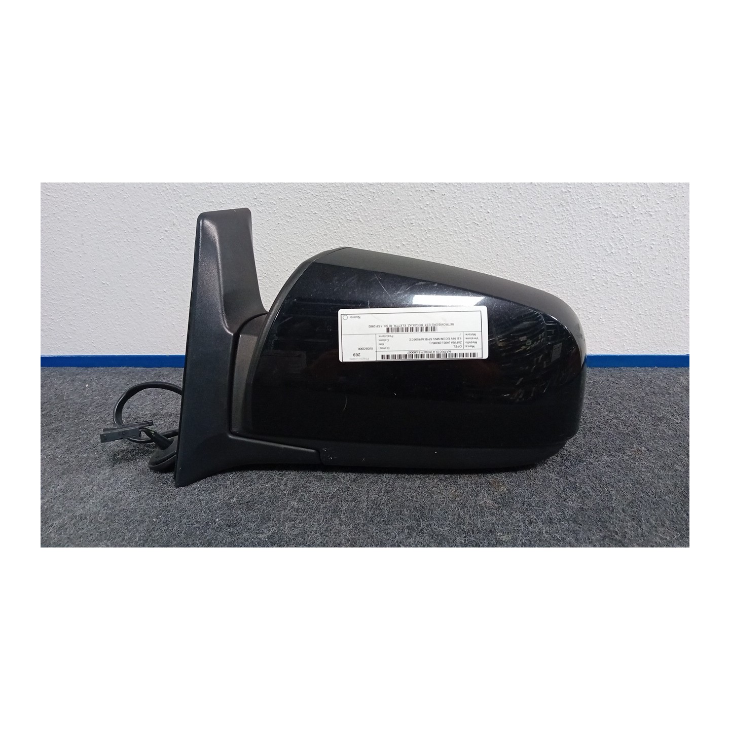 RETROVISORE EST. REGOLAZ. ELETTR. RI SX. 007 OPEL ZAFIRA (A05) (06/05-)  13312902