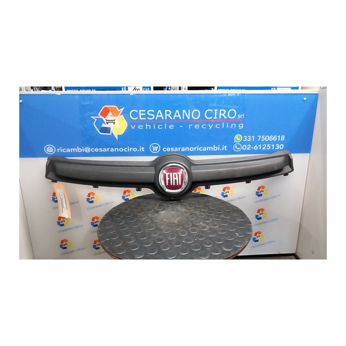 GRIGLIA PARAURTI ANT. 024 FIAT PANDA (4Q) (05/16-) 169A4000 735547574