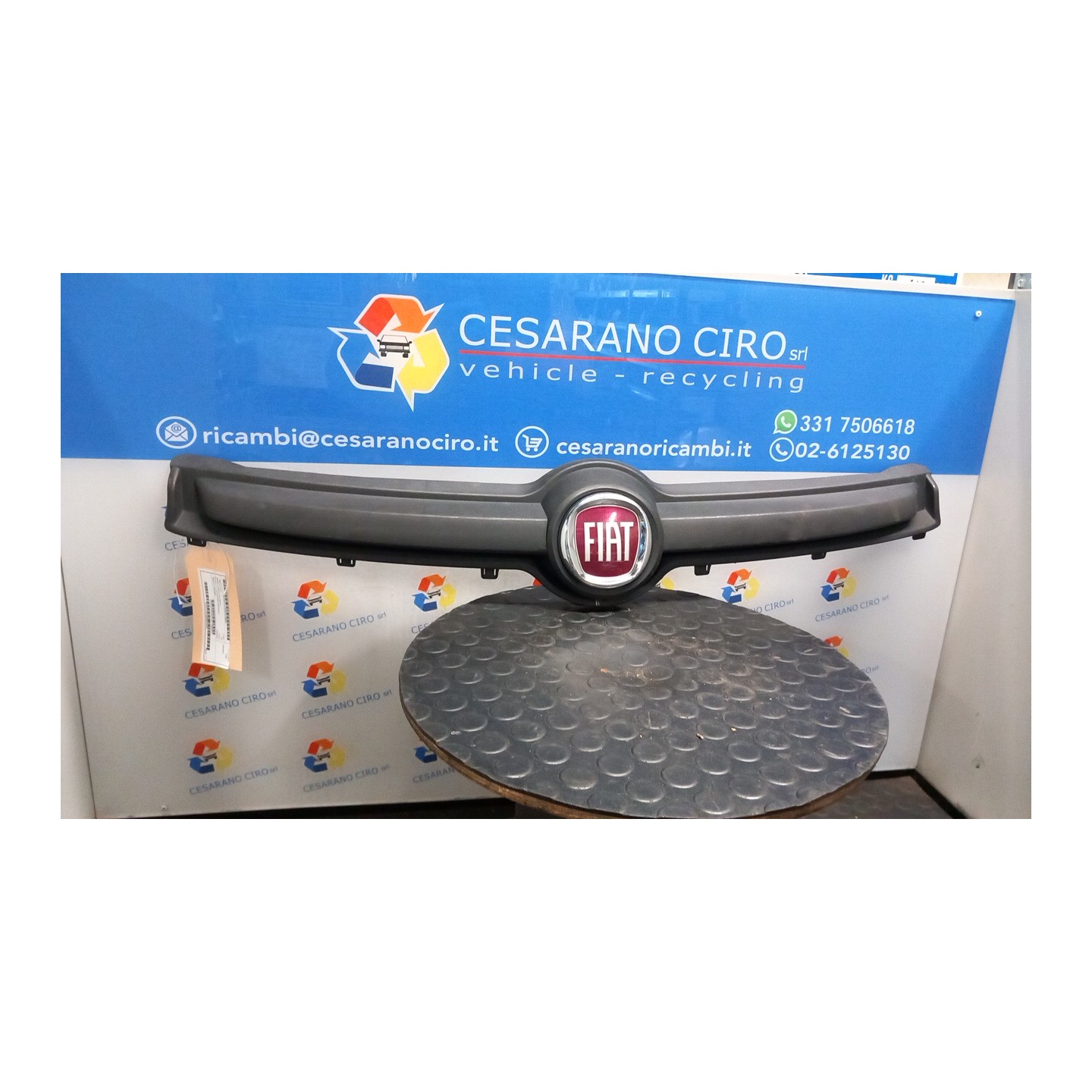 GRIGLIA PARAURTI ANT. 024 FIAT PANDA (4Q) (05/16-) 169A4000 735547574
