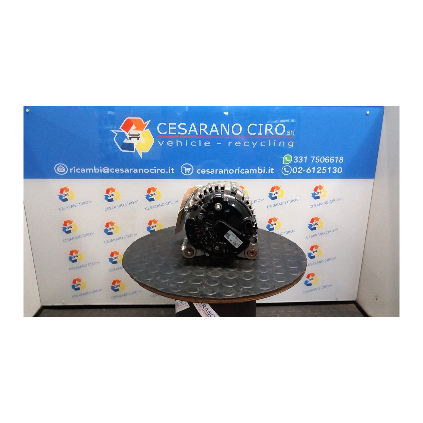 ALTERNATORE 140AMP VALEO ROTAZ. 034 VOLKSWAGEN GOLF (1K) (10/03-12/09) BSE 06F903023HX