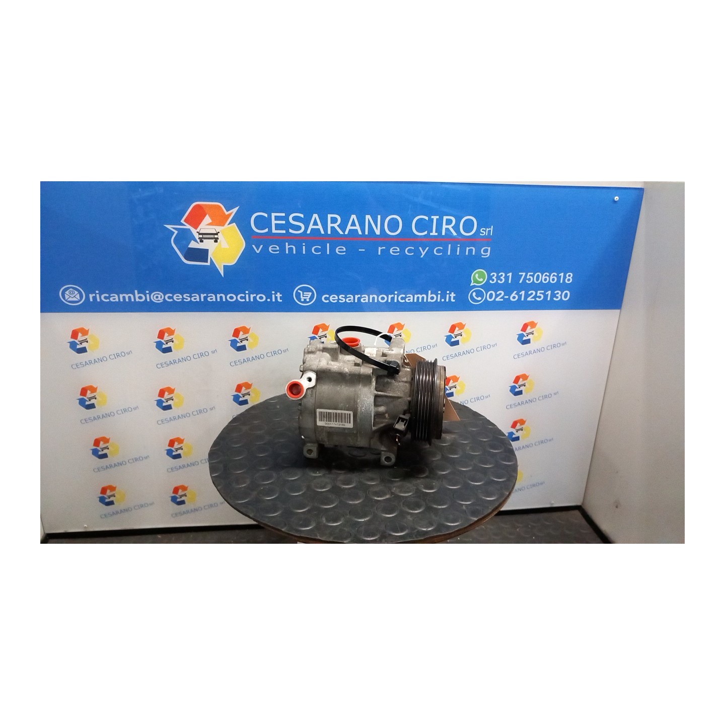 COMPRESSORE A/C 014 LANCIA YPSILON (TI) (12/08-06/13) 169A4000 51746931