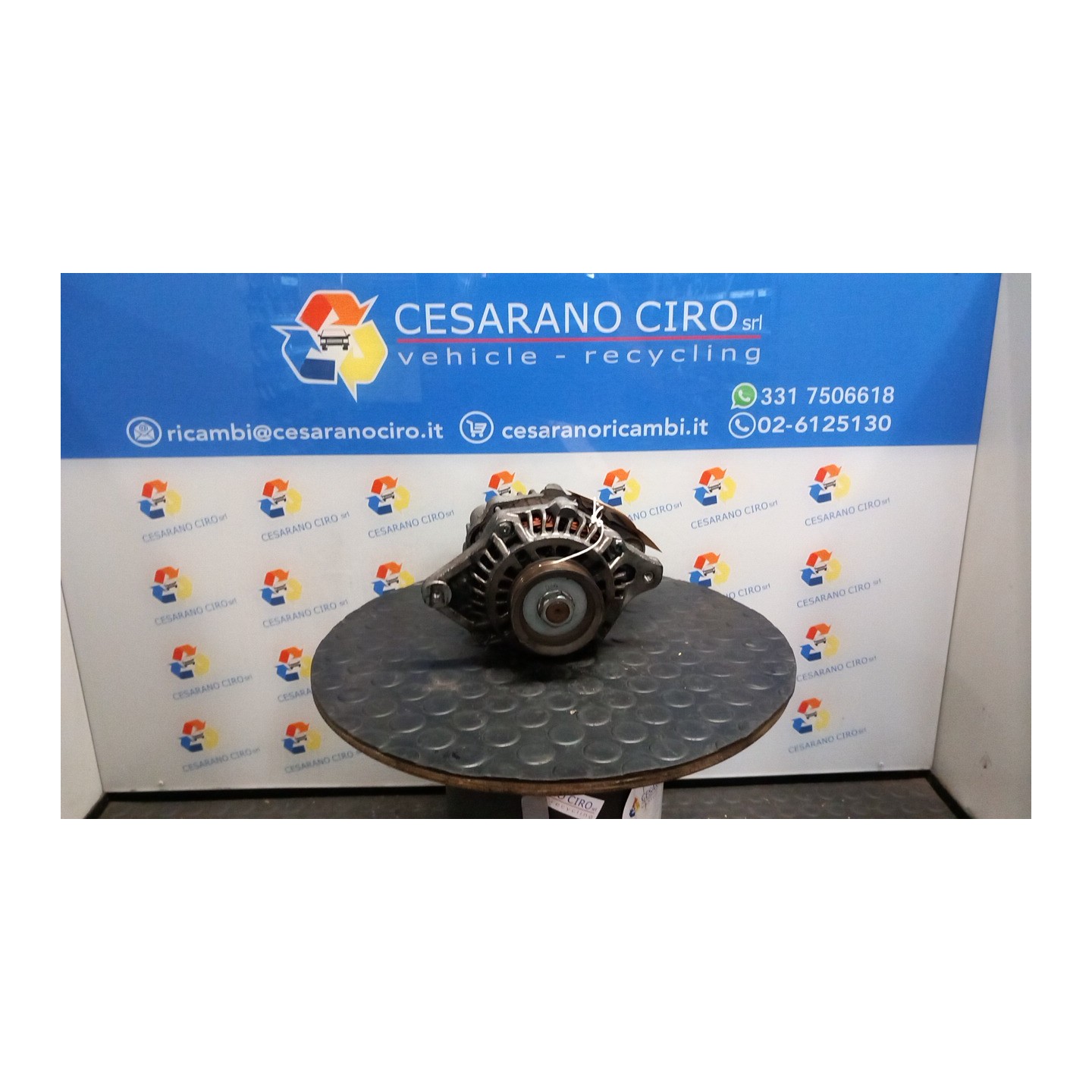 ALTERNATORE MITSUBISHI 017 HONDA JAZZ 1A SERIE (11/02-10/08) L13A1 31100PWA004