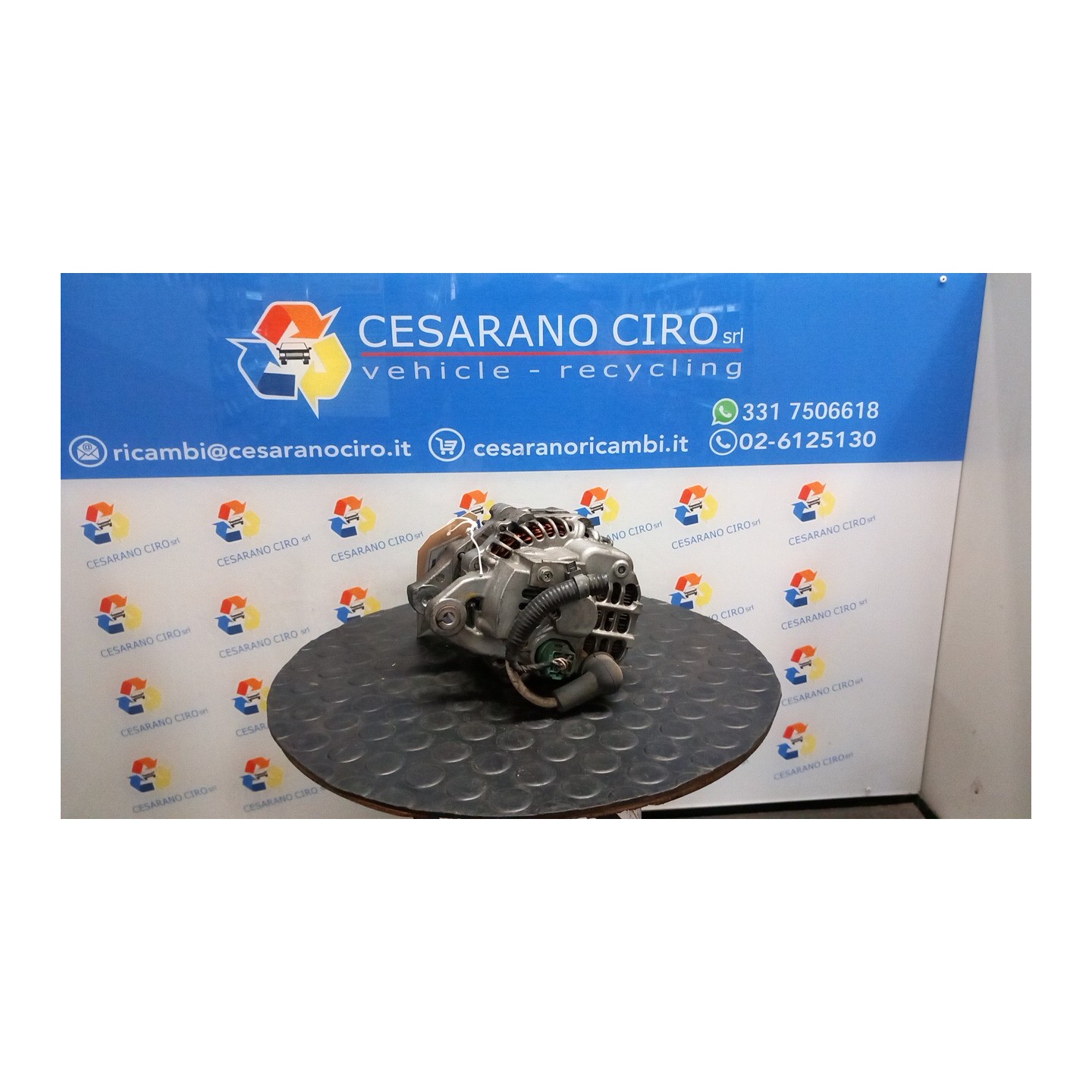 ALTERNATORE MITSUBISHI 017 HONDA JAZZ 1A SERIE (11/02-10/08) L13A1 31100PWA004