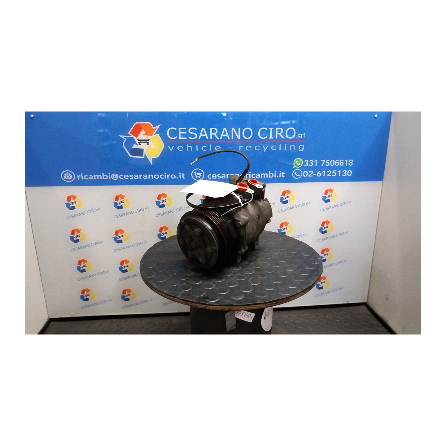 COMPRESSORE A/C 01-04- 019 HONDA JAZZ 1A SERIE (11/02-10/08) L13A1 38810PWAJ02