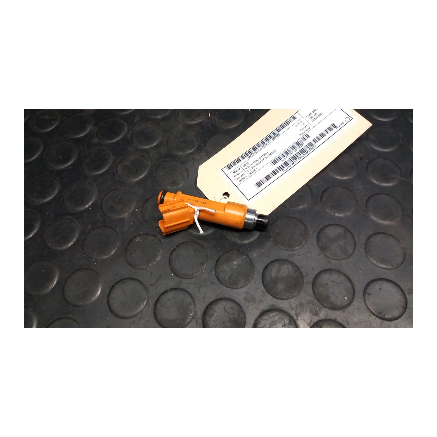 INIETTORE 046 OPEL AGILA (H08) (01/08-) K12B 93194237