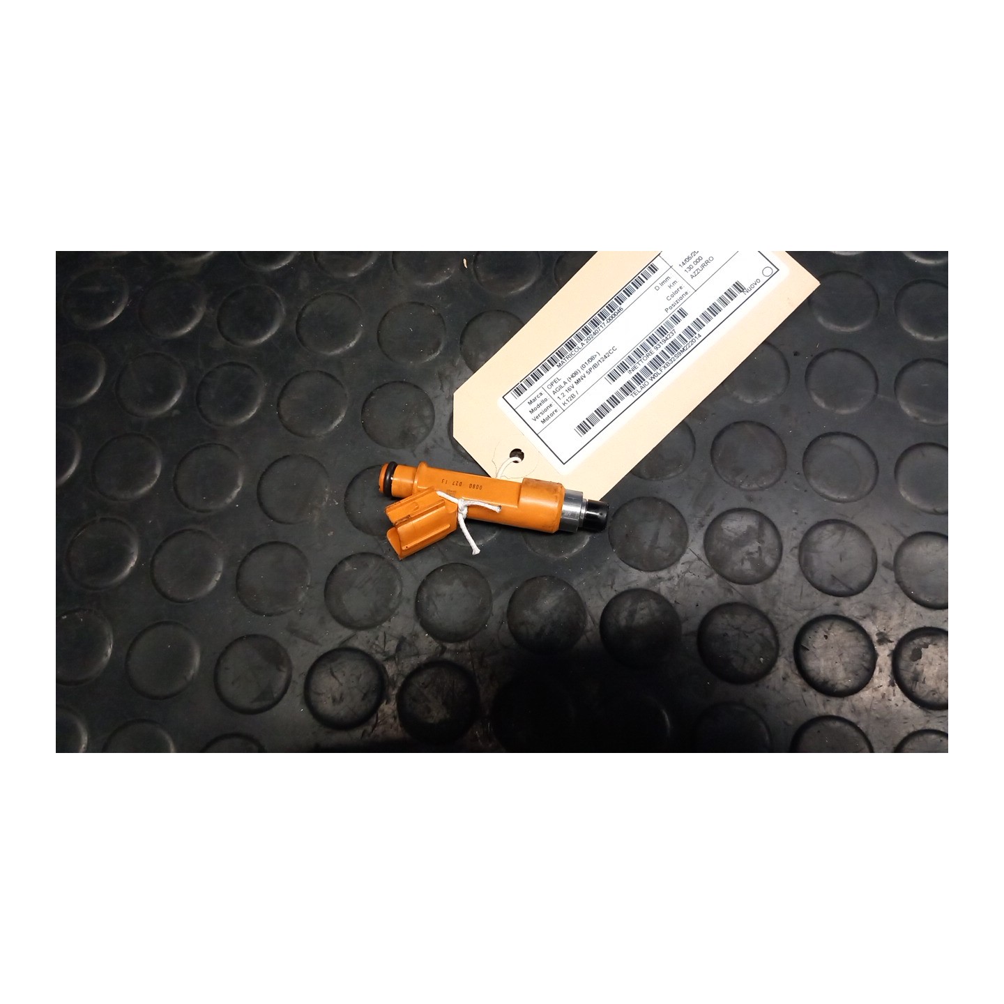 INIETTORE 046 OPEL AGILA (H08) (01/08-) K12B 93194237