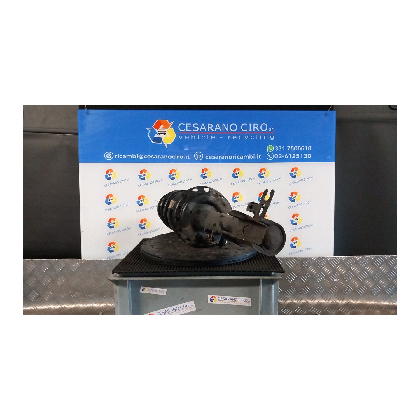 AMMORTIZZATORE ANT. DX. 077 OPEL MERIVA (S10) (04/10-) A14NEL 93168545