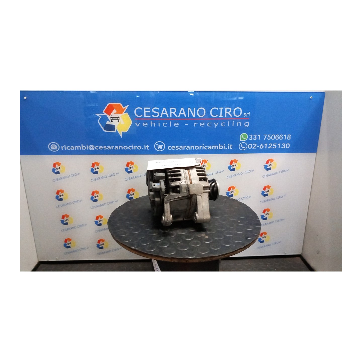 ALTERNATORE 100AMP 043 OPEL MERIVA (S10) (04/10-) A14XER 13284408