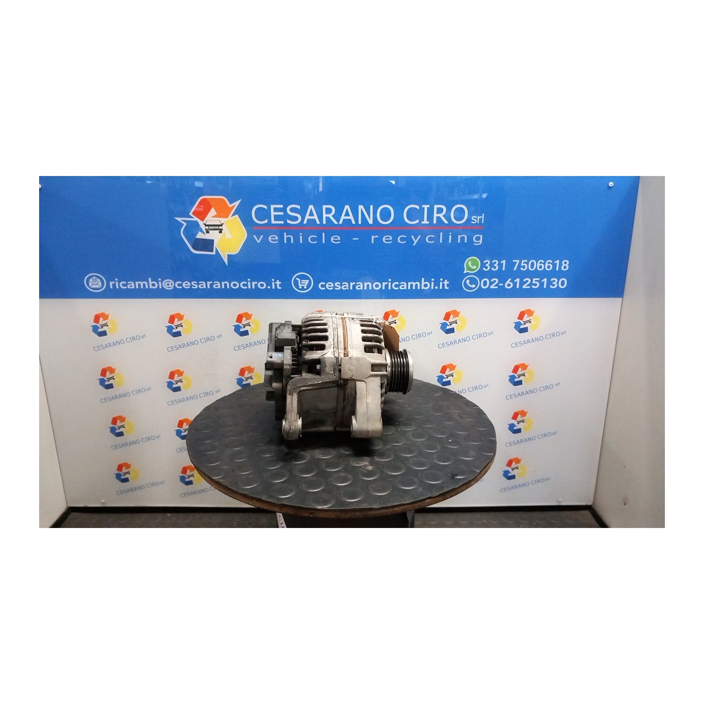 ALTERNATORE 100AMP 043 OPEL MERIVA (S10) (04/10-) A14XER 13284408