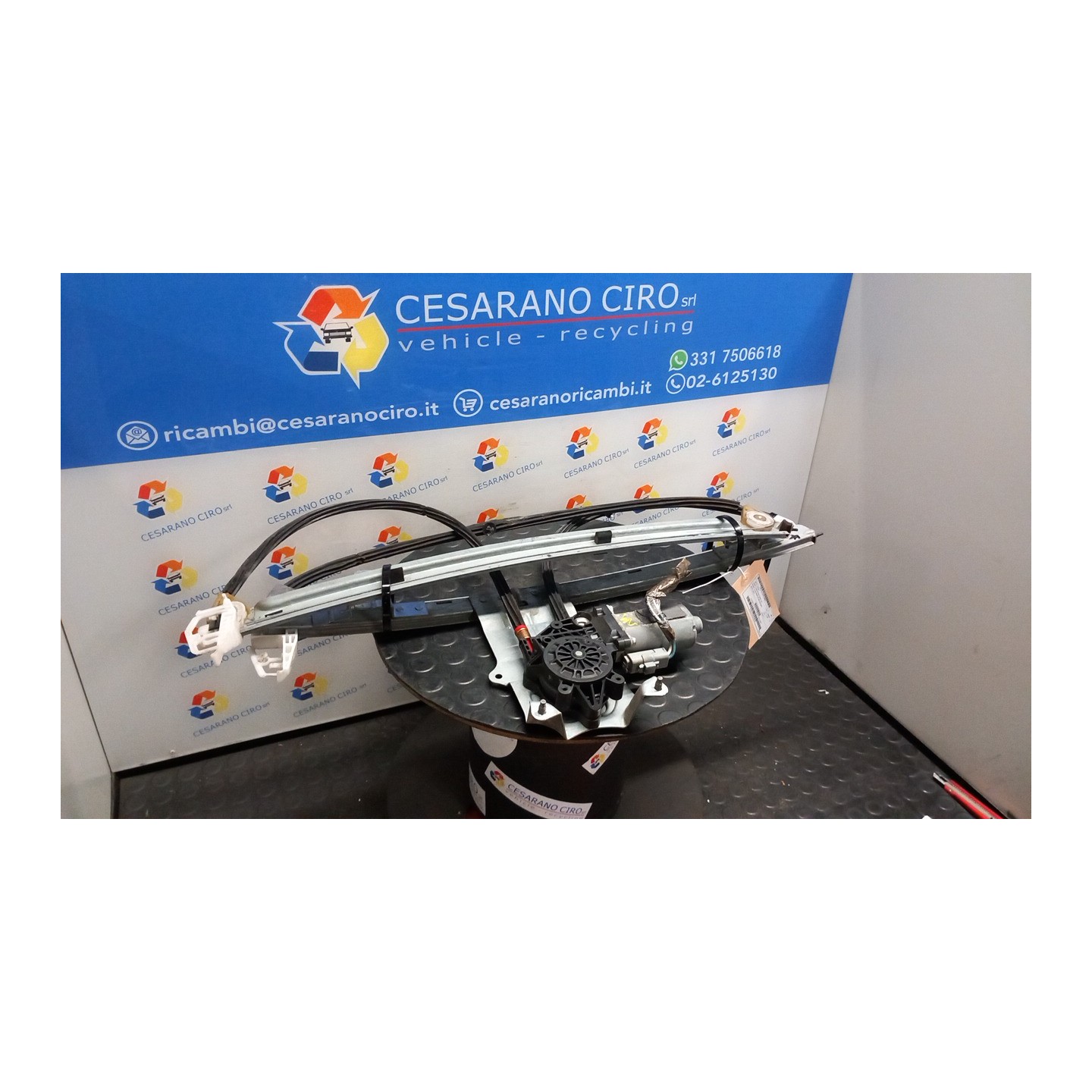 ALZACRISTALLO ELETTR. PORTA ANT. C/M DX. 013 CITROEN XSARA PICASSO (12/99-01/10) 9HZ 9222F9