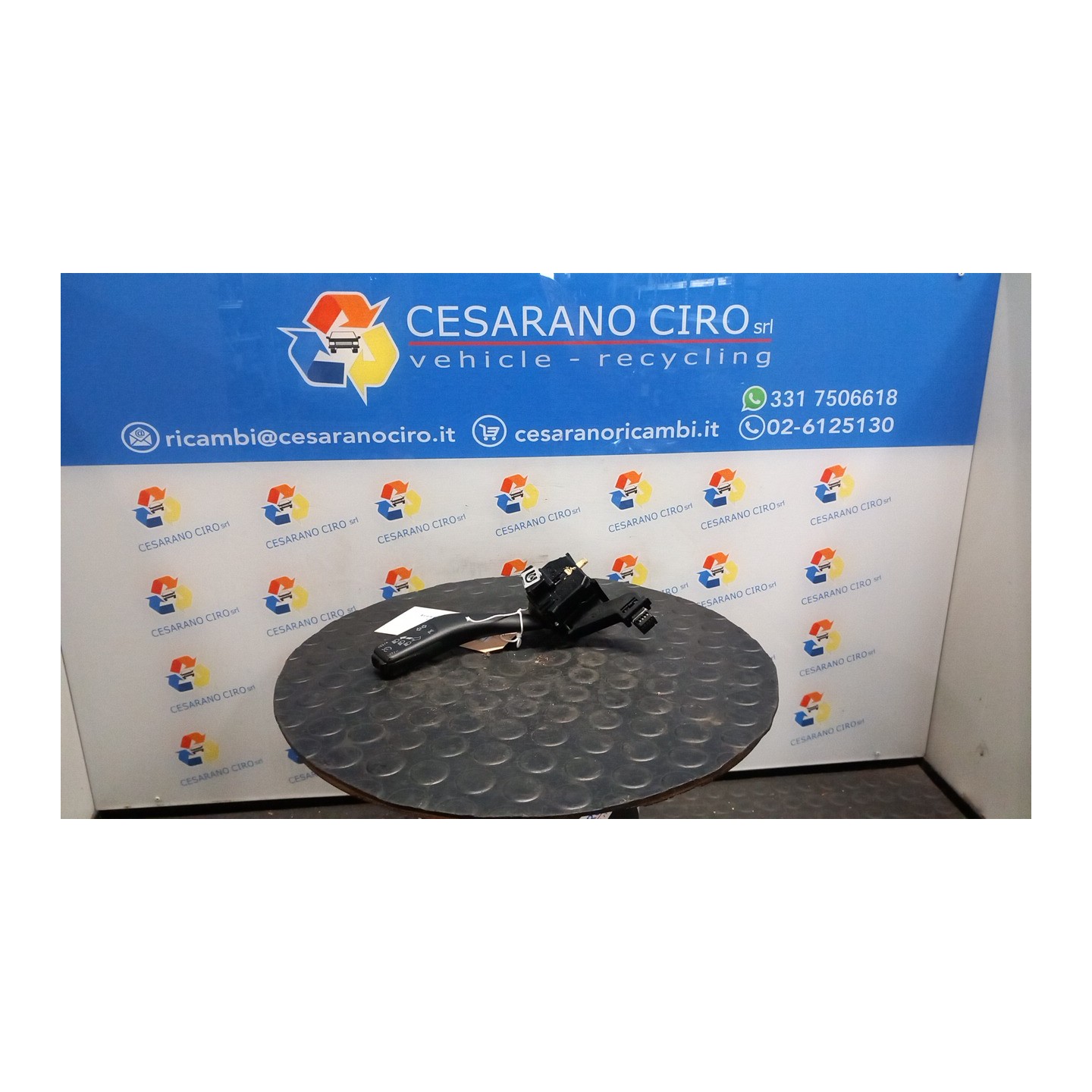 BLOCCO COMANDO VOLANTE LUCI NERO. C/IMP.REG.VELOCITA 002 VOLKSWAGEN TOURAN (1T) (02/03-11/10) BMM 1K0953513G9B9