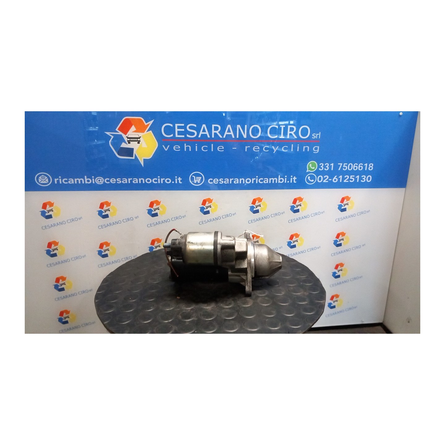 MOTORINO AVVIAMENTO 023 OPEL AGILA (H00) (08/03-01/08) Z10XEP 93178167