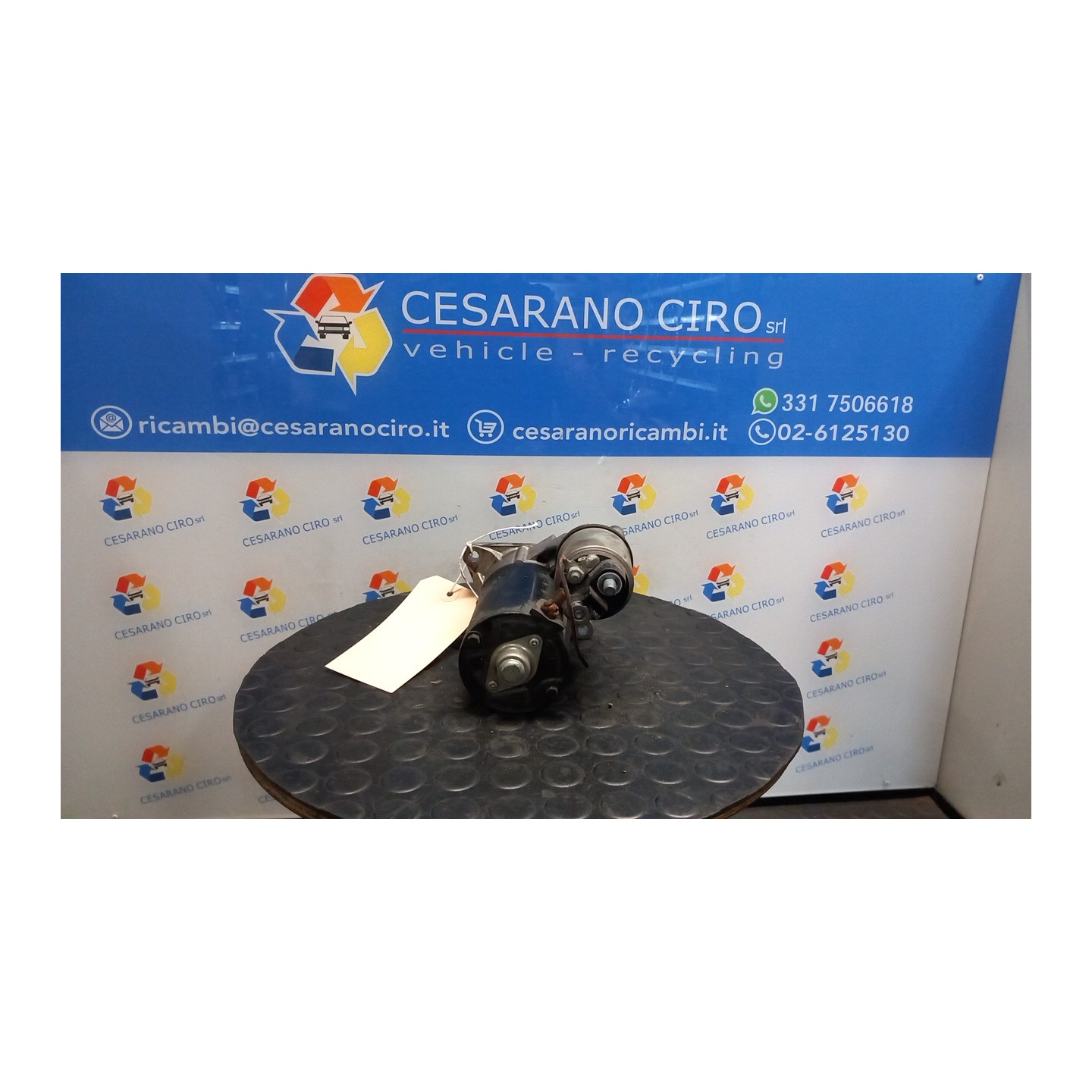 MOTORINO AVVIAMENTO 023 OPEL AGILA (H00) (08/03-01/08) Z10XEP 93178167