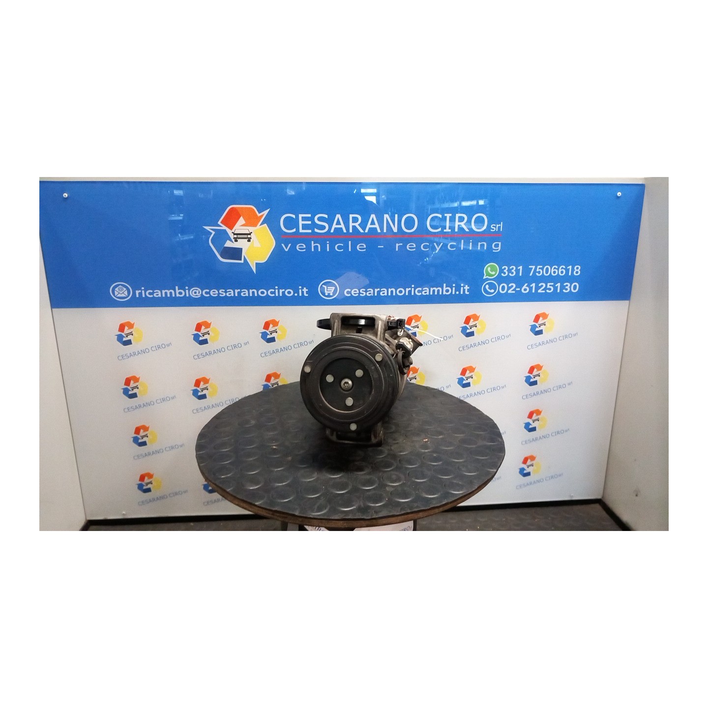 COMPRESSORE A/C 027 OPEL MERIVA (X03) (03/03-12/10) Z16XEP 93190814