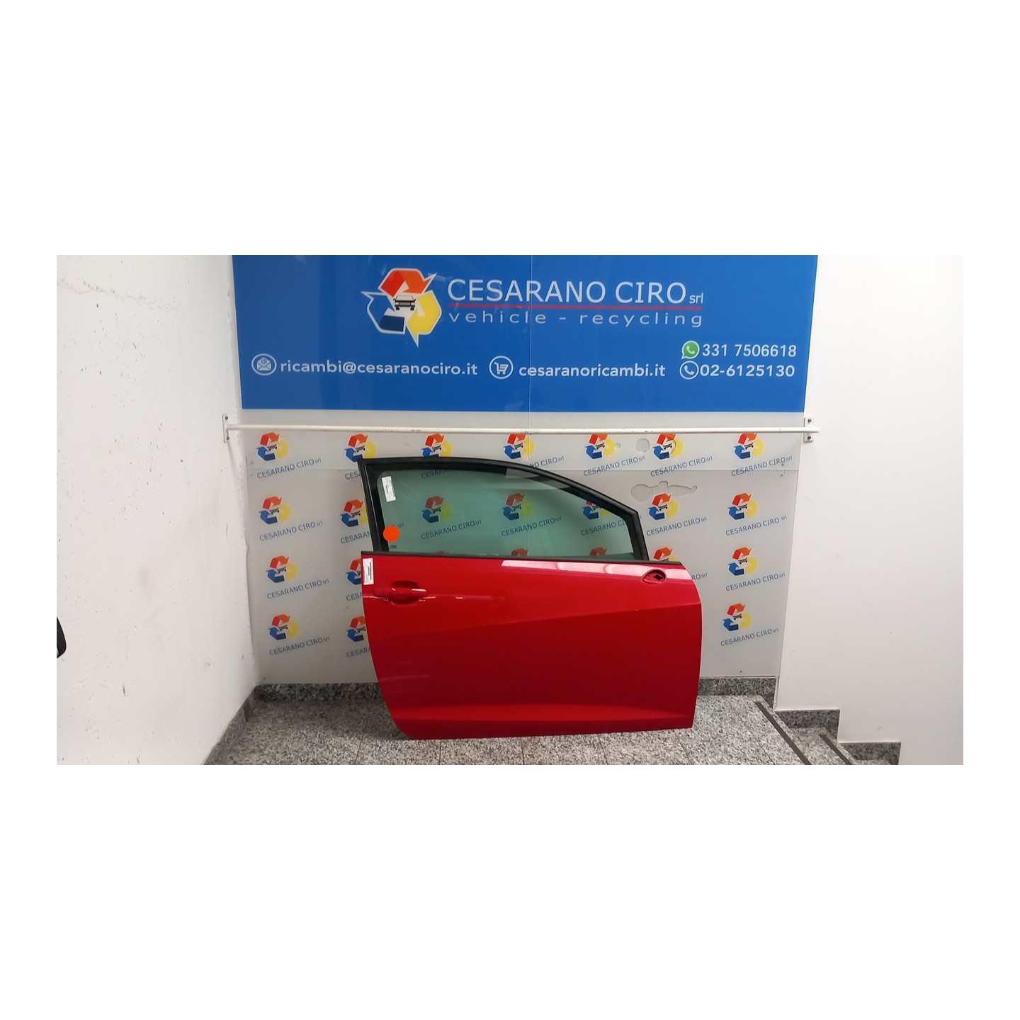 PORTA ANT. DX. 067 SEAT IBIZA (6J) (05/08-03/13) BXW 6J3831056