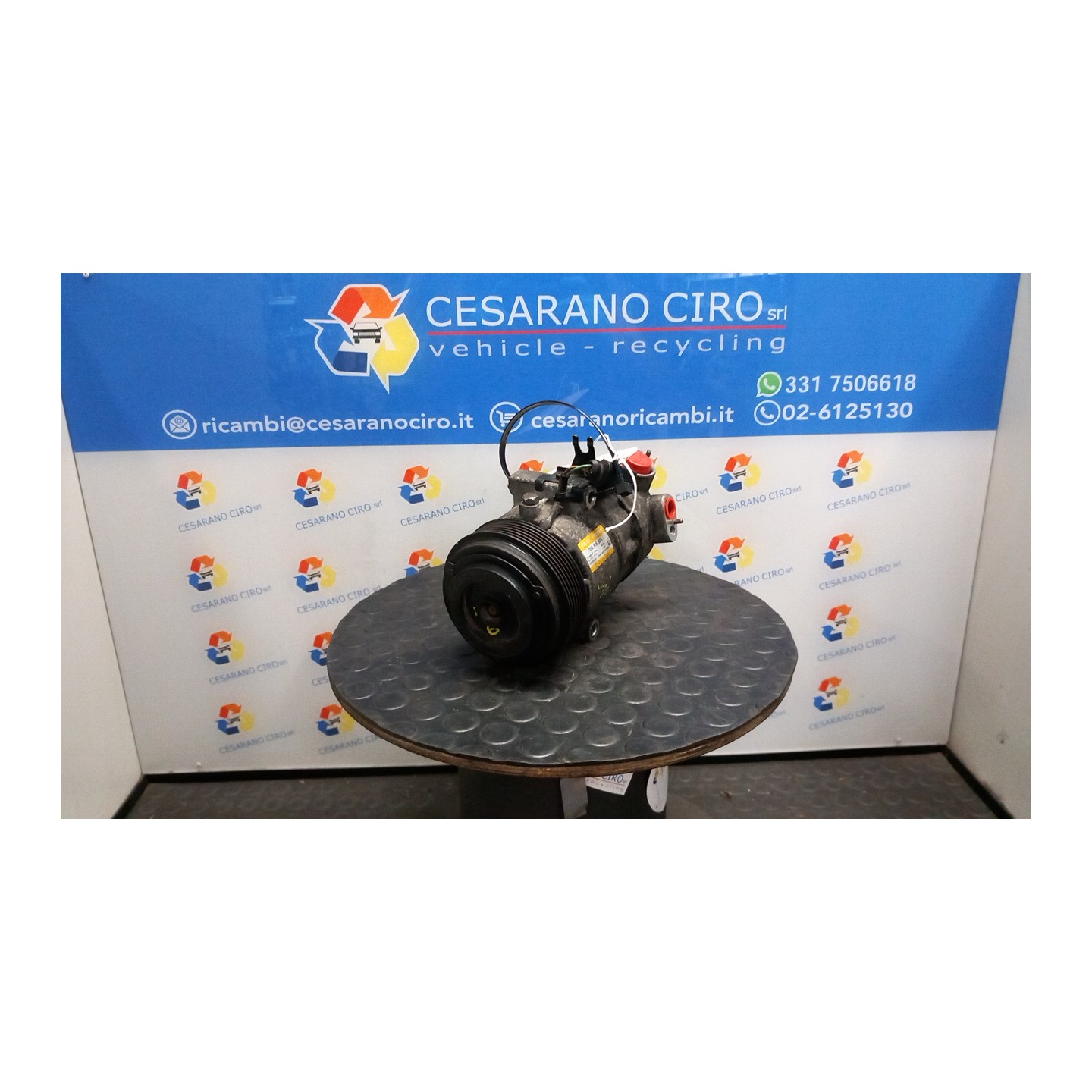 COMPRESSORE A/C 011 VOLKSWAGEN UP! (1S) (11/11-10/16) CPG 1S0820803C