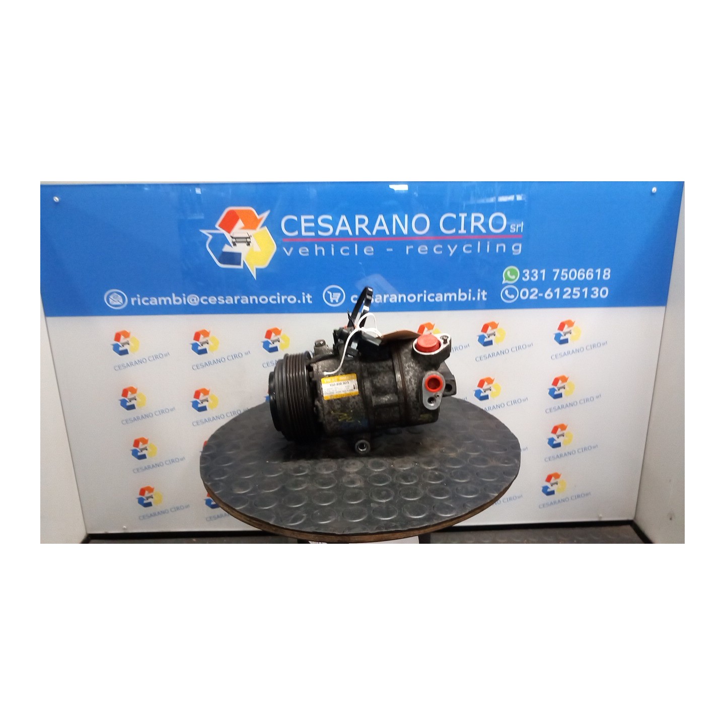 COMPRESSORE A/C 011 VOLKSWAGEN UP! (1S) (11/11-10/16) CPG 1S0820803C