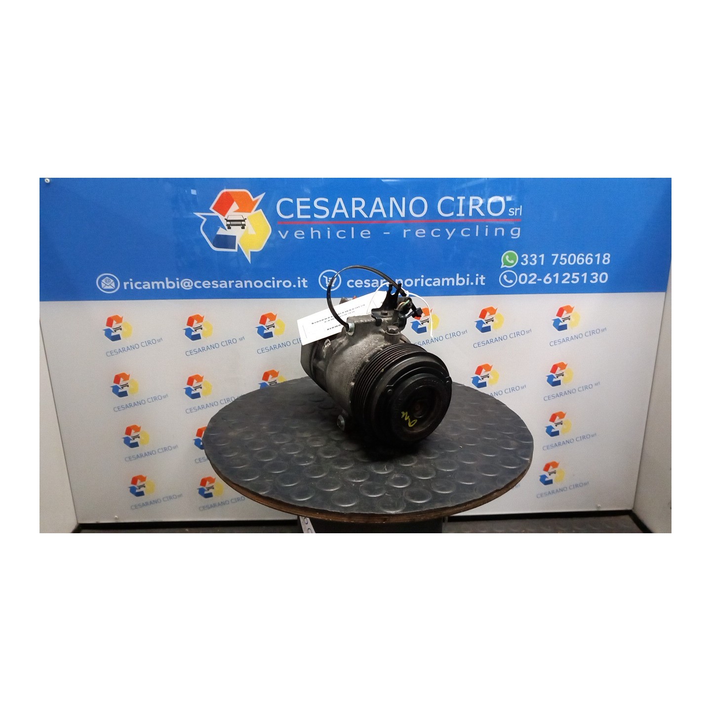 COMPRESSORE A/C 011 VOLKSWAGEN UP! (1S) (11/11-10/16) CPG 1S0820803C