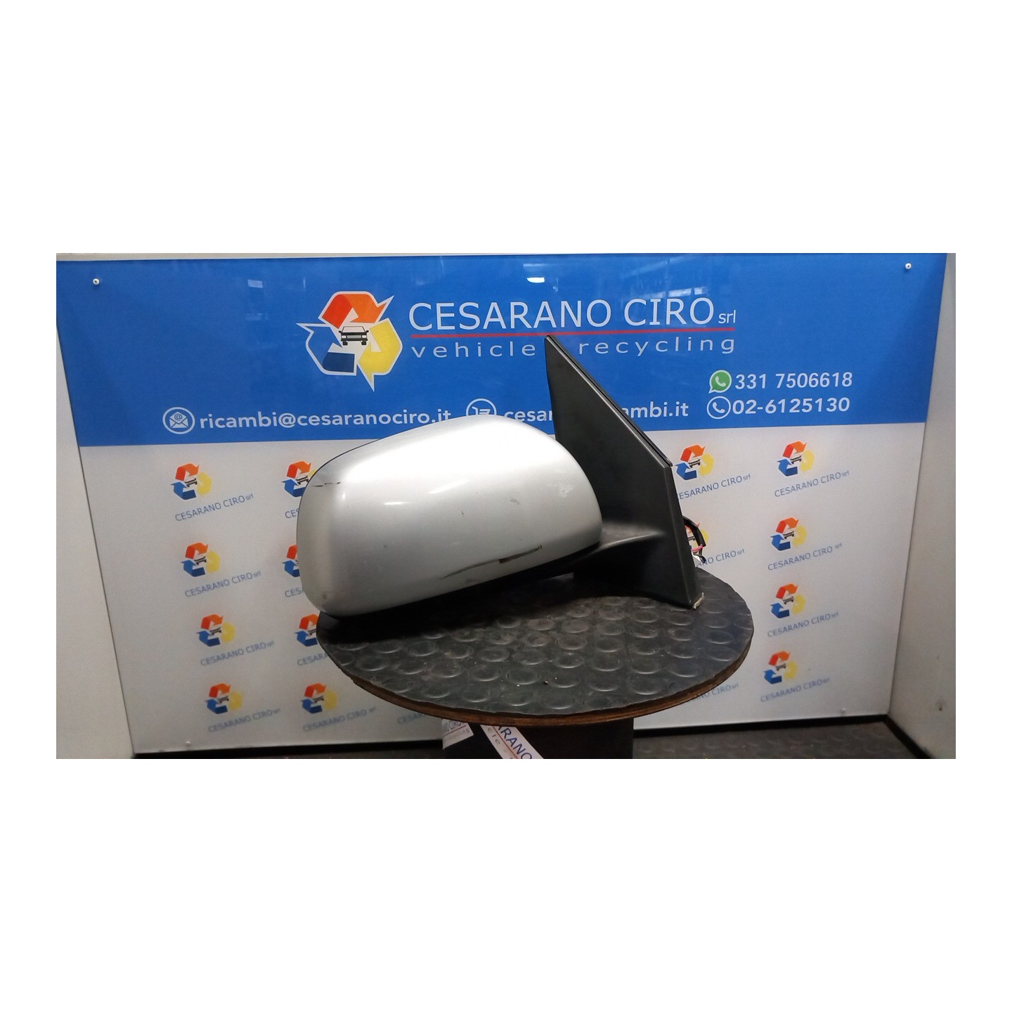 RETROVISORE EST. REGOLAZ. ELETTR. DX. 015 TOYOTA RAV 4 3A SERIE (01/06-10/10) 2ADFHV 8791042B10