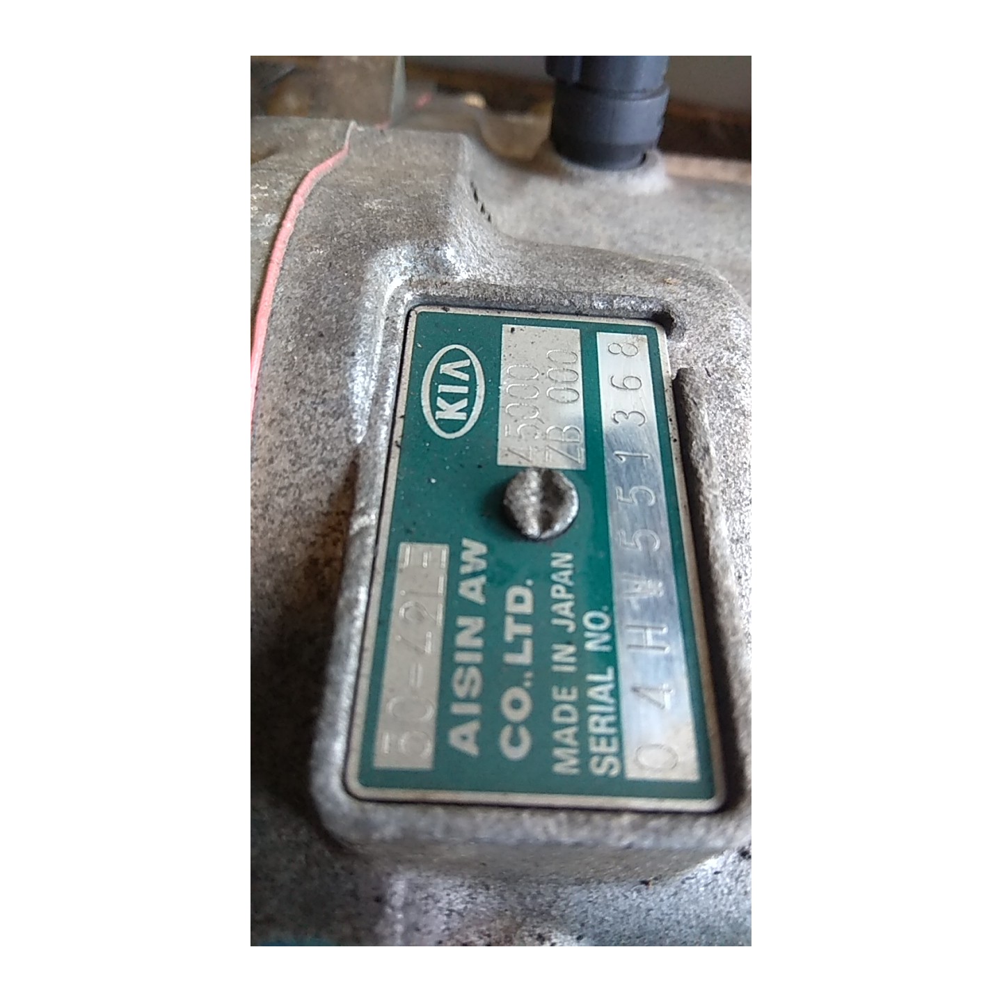 CAMBIO AUTOMATICO 023 KIA CARNIVAL 1A SERIE (04/99-12/06 J3 45000ZB000