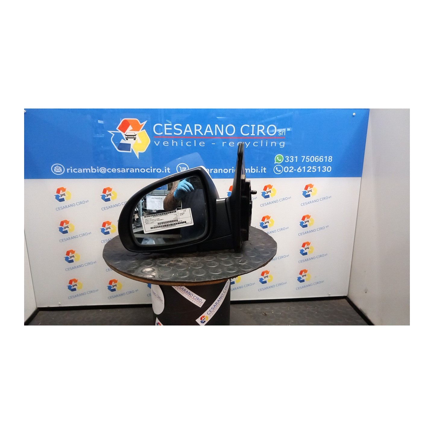 RETROVISORE EST. REGOLAZ. ELETTR. SX. 032 KIA PICANTO 1A SERIE (02/08-07/11 G4HG 8761007158