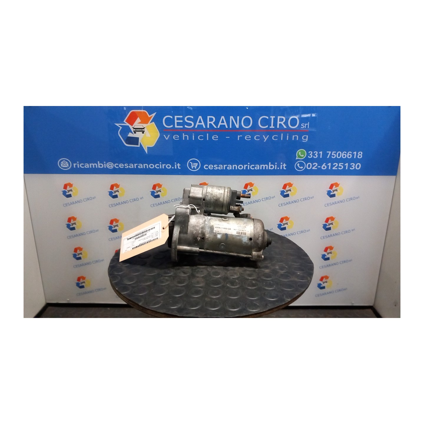 MOTORINO AVVIAMENTO -15?C  -29?C 039 FORD C-MAX (CB7) (09/10-05/15) T1DB 1469712