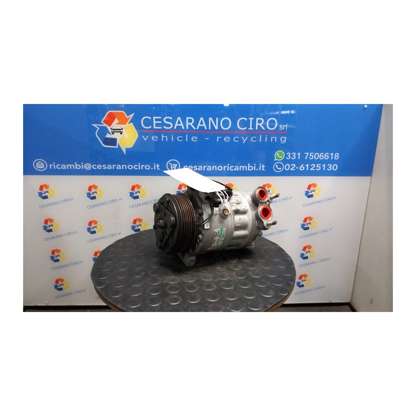 COMPRESSORE A/C 040 FORD C-MAX (CB7) (09/10-05/15) T1DB 1722070
