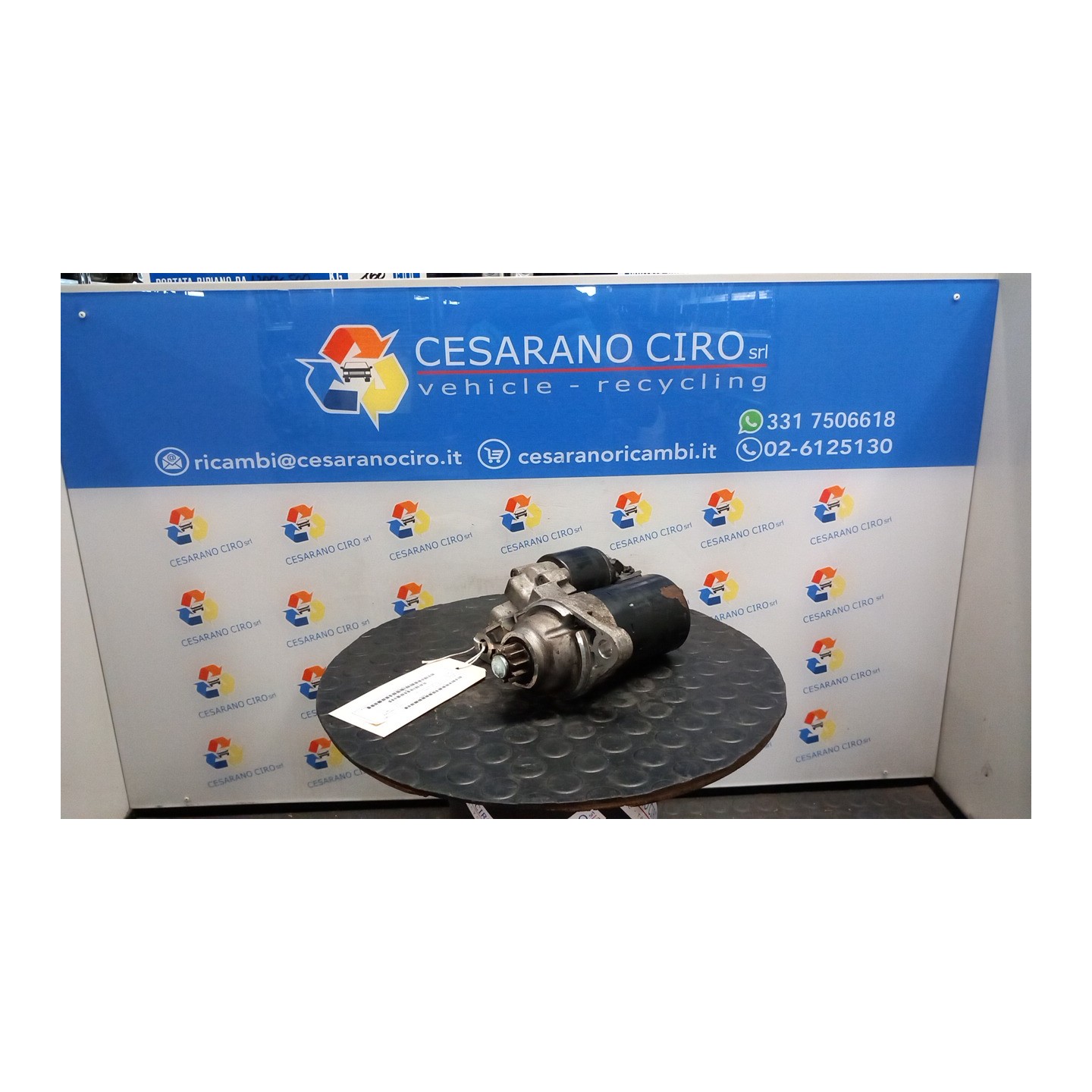 MOTORINO AVVIAMENTO 055 VOLKSWAGEN POLO (9N) (10/01-03/05) AZQ 02T911023G