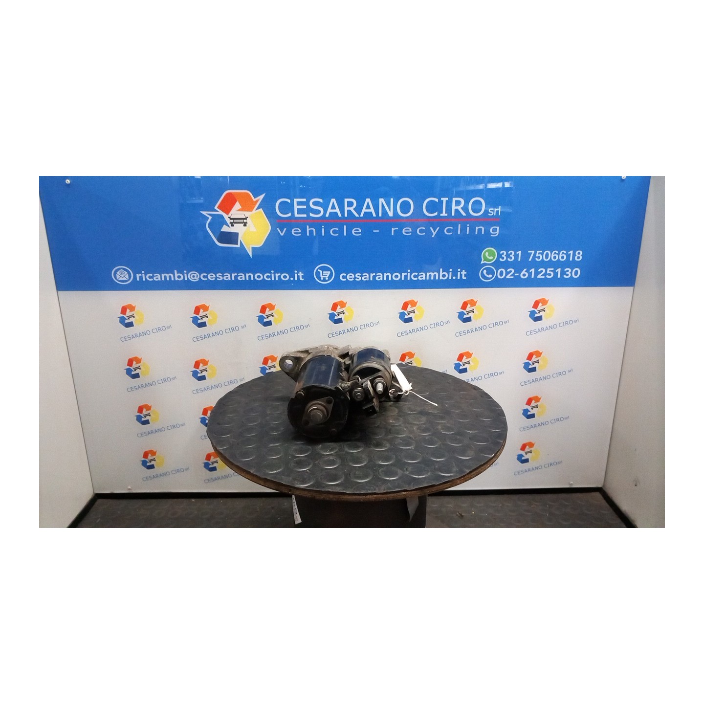 MOTORINO AVVIAMENTO 055 VOLKSWAGEN POLO (9N) (10/01-03/05) AZQ 02T911023G