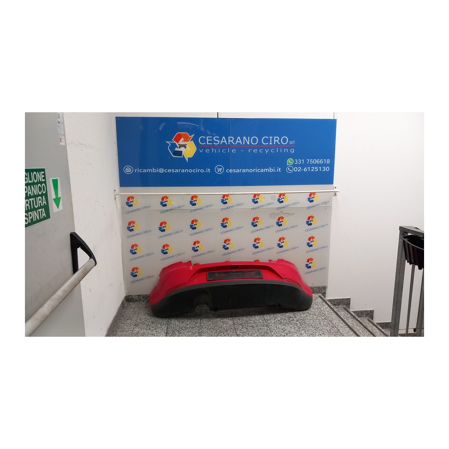PARAURTI POST. 061 SEAT IBIZA (6J) (05/08-03/13) BXW 6J3807421GRU