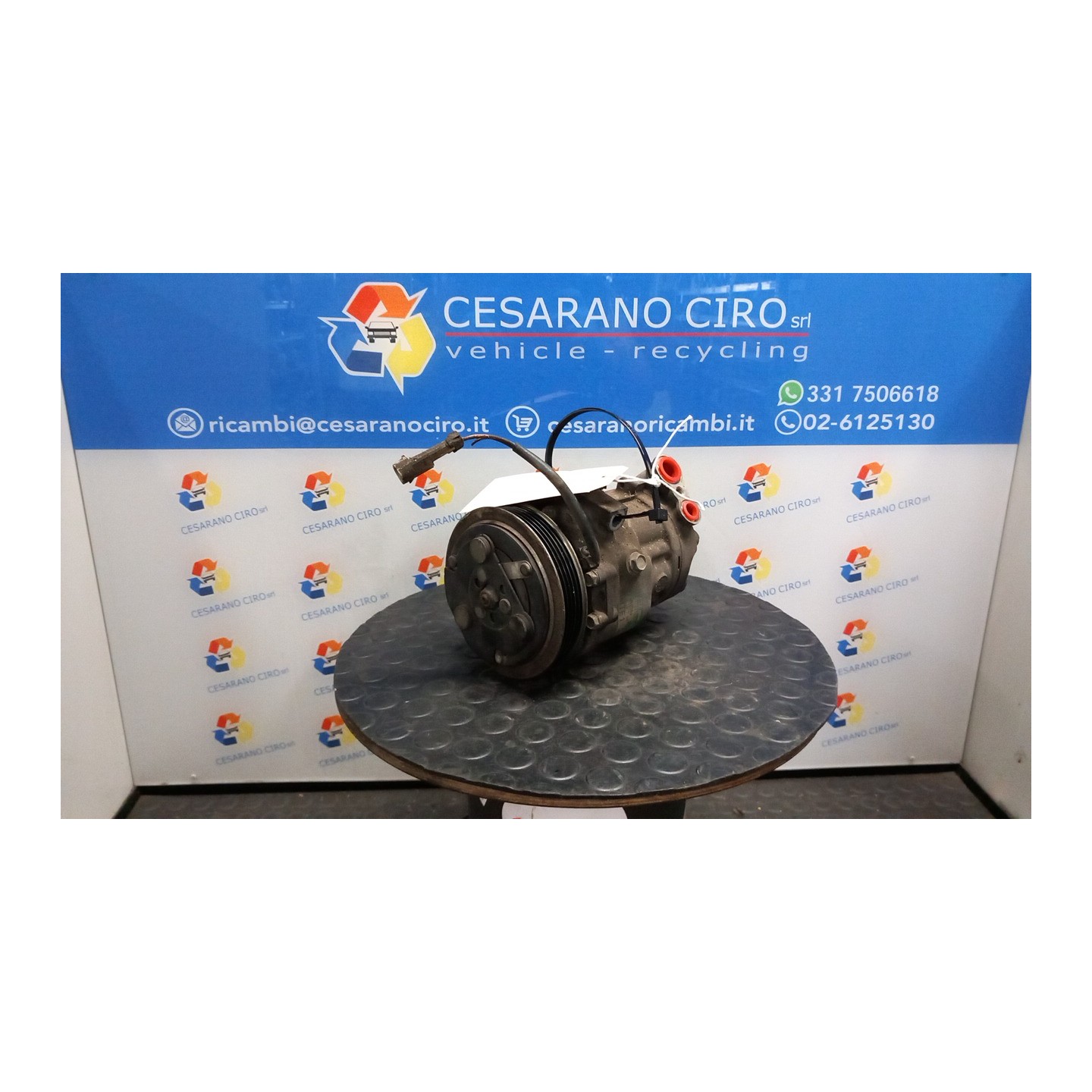 COMPRESSORE A/C T.44001048 004 OPEL CORSA (X01) (10/00-06/06) Z12XEP 9132918