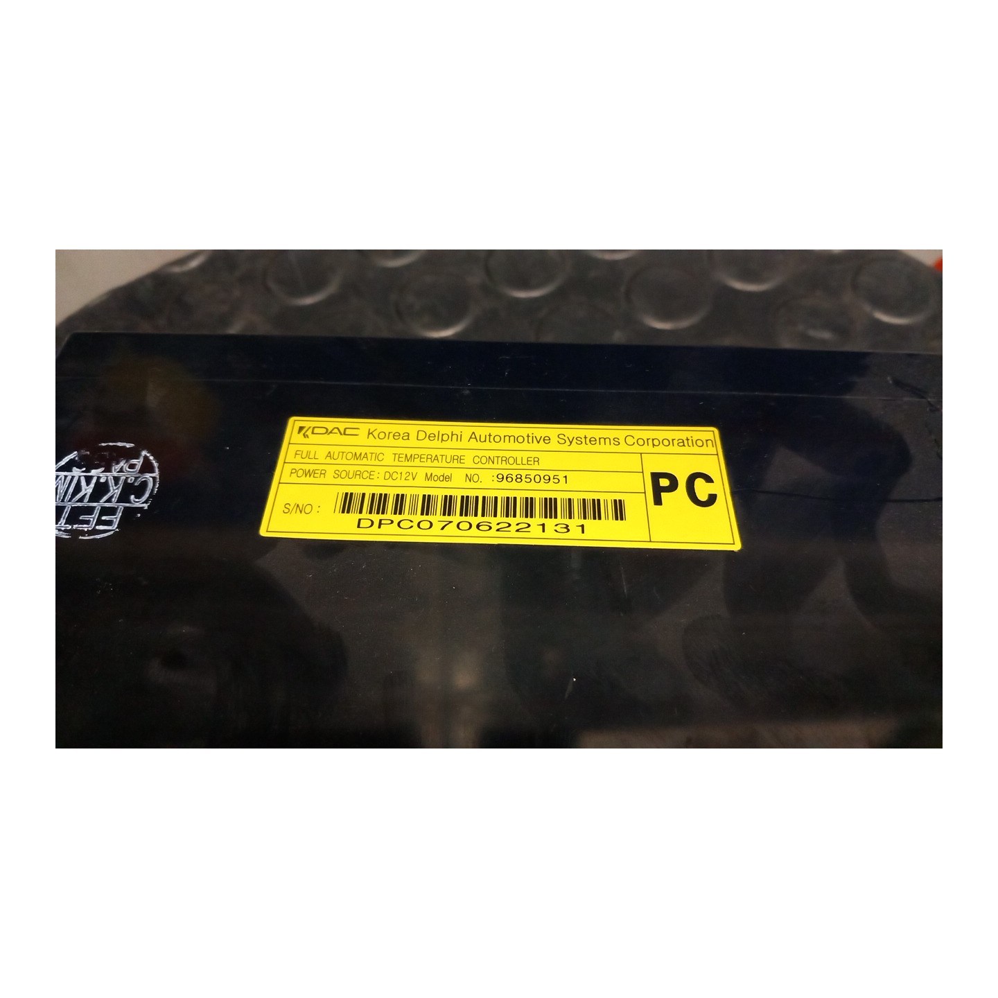BLOCCO COMANDO CLIMATIZZAZIONE 021 OPEL ANTARA (L07) (02/07-07/11) Z20S 96827392