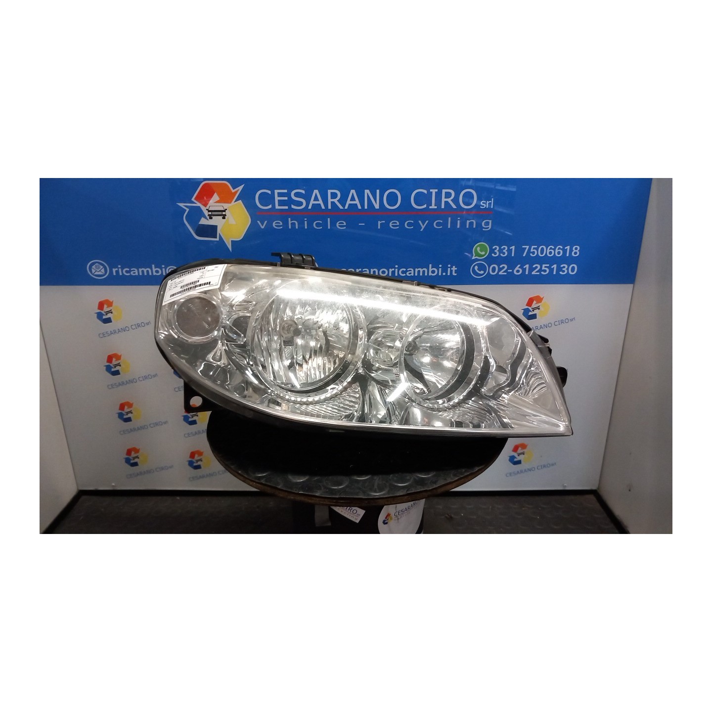 PROIETTORE DX. 049 FIAT PUNTO CLASSIC (2U) (01/07-12/1 188A4000 51760025