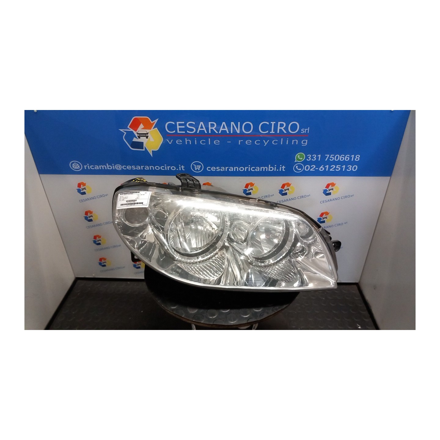 PROIETTORE DX. 049 FIAT PUNTO CLASSIC (2U) (01/07-12/1 188A4000 51760025
