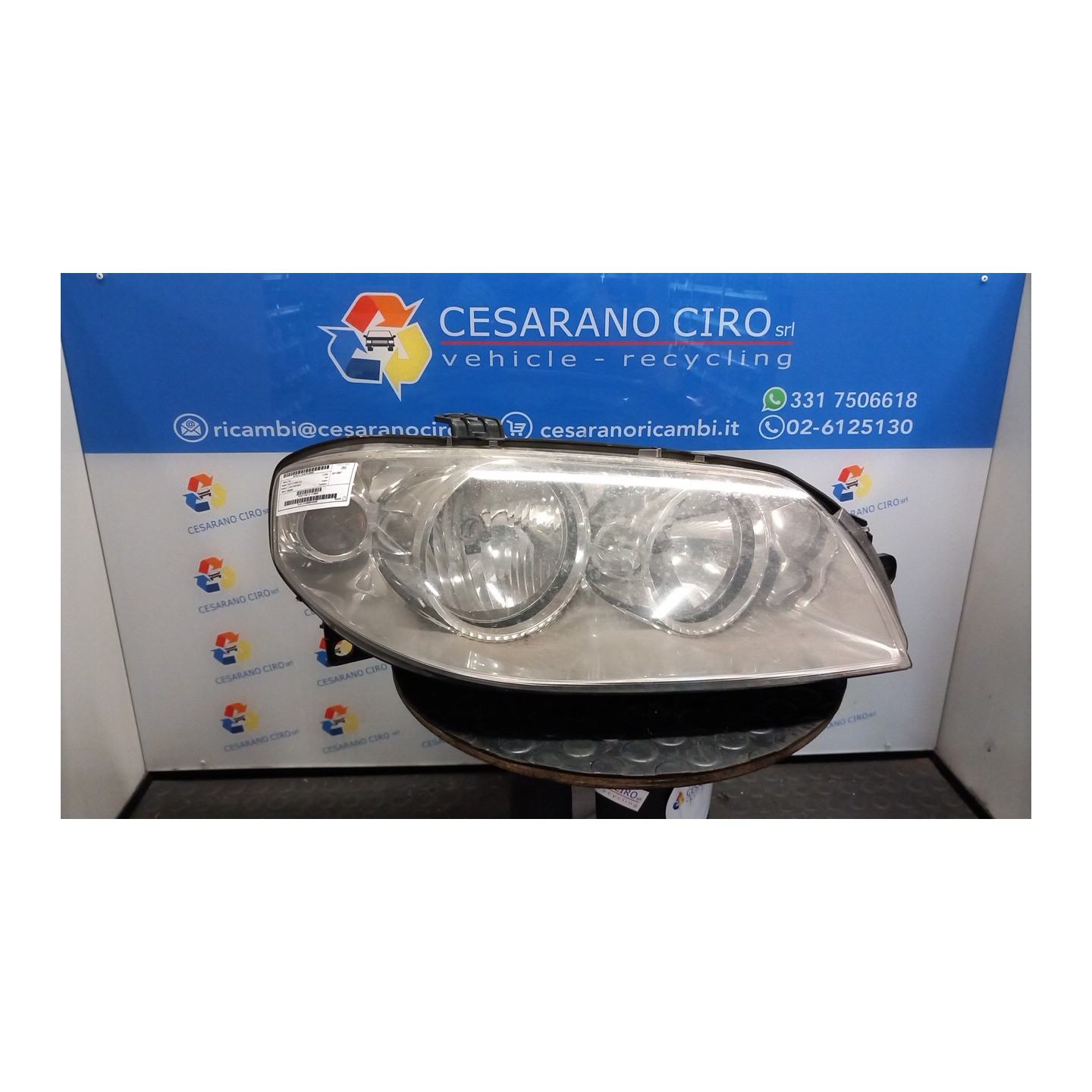 PROIETTORE DX. 058 FIAT PUNTO CLASSIC (2U) (01/07-12/1 188A4000 51760025