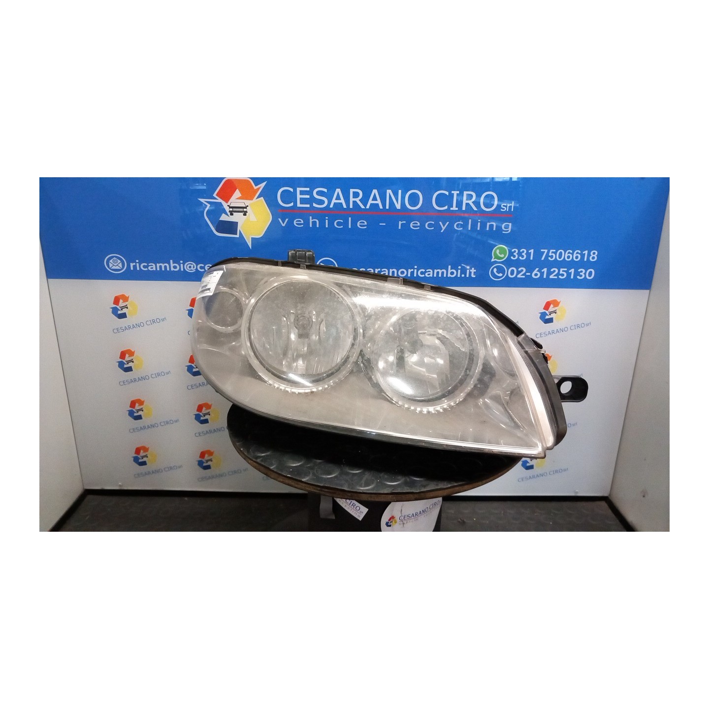 PROIETTORE DX. 058 FIAT PUNTO CLASSIC (2U) (01/07-12/1 188A4000 51760025