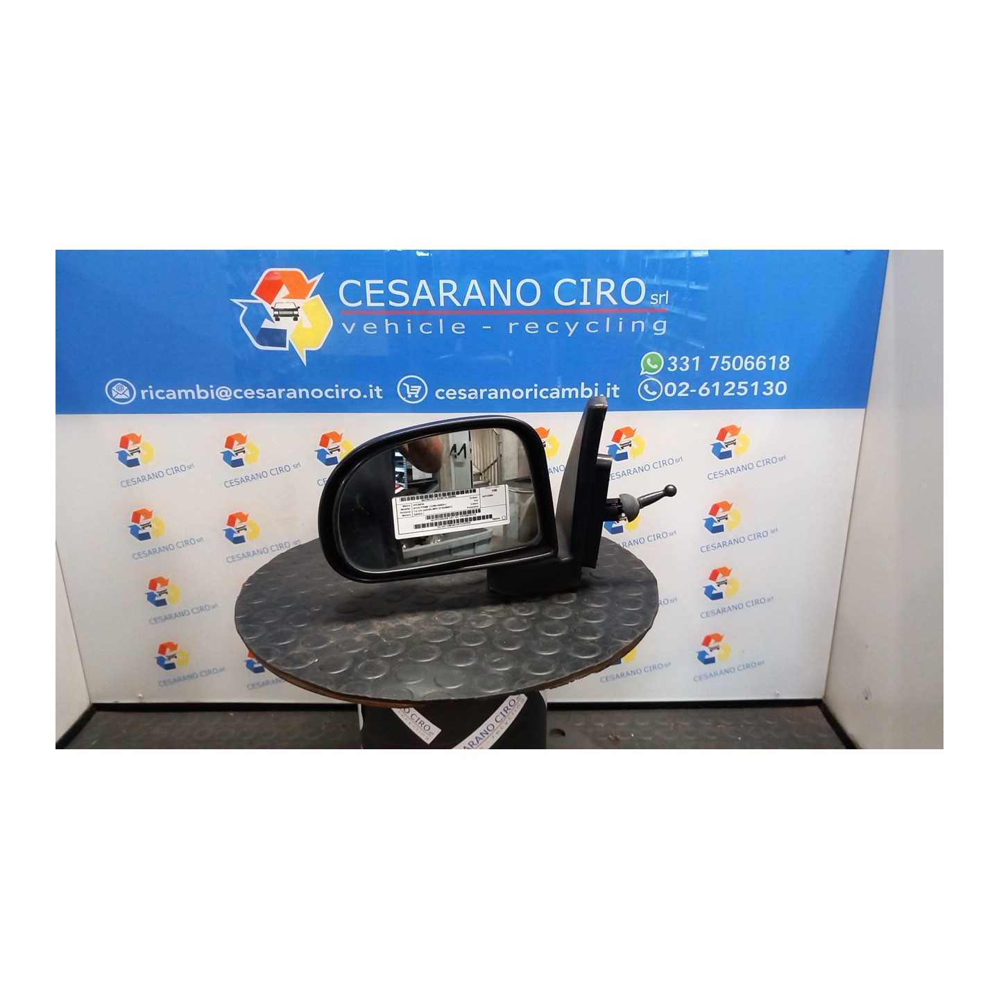 RETROVISORE EST. SX. 068 HYUNDAI ATOS PRIME (12/99-09/03) G4HCE 8761006101CA