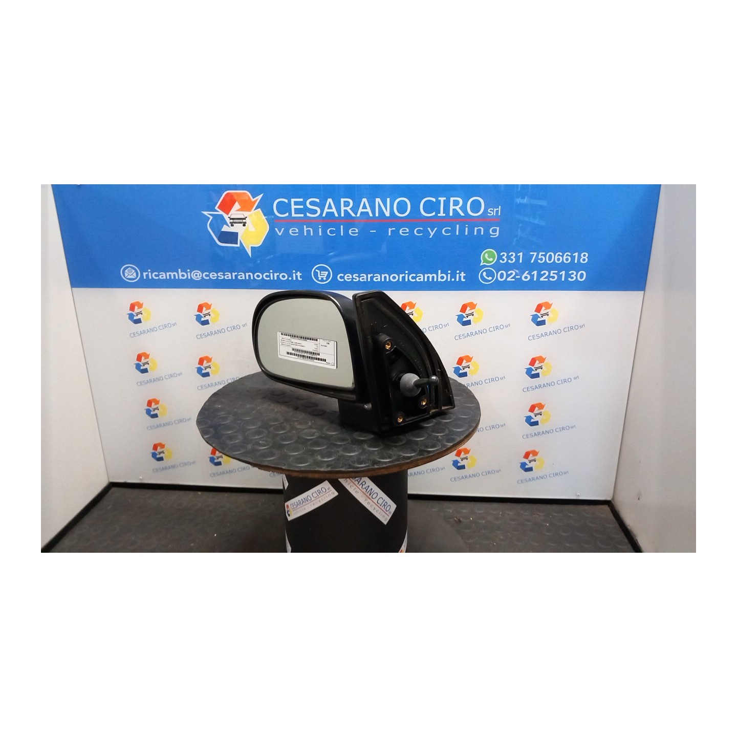 RETROVISORE EST. SX. 068 HYUNDAI ATOS PRIME (12/99-09/03) G4HCE 8761006101CA