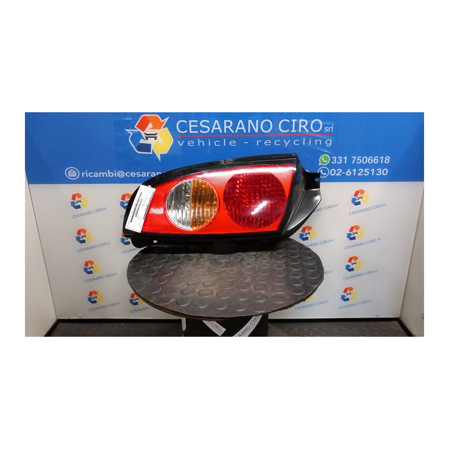 FANALE POST. 01- SX. 069 HYUNDAI ATOS PRIME (12/99-09/03) G4HCE 9240106010