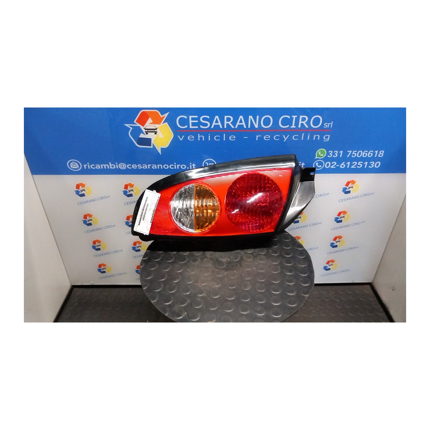 FANALE POST. 01- SX. 069 HYUNDAI ATOS PRIME (12/99-09/03) G4HCE 9240106010