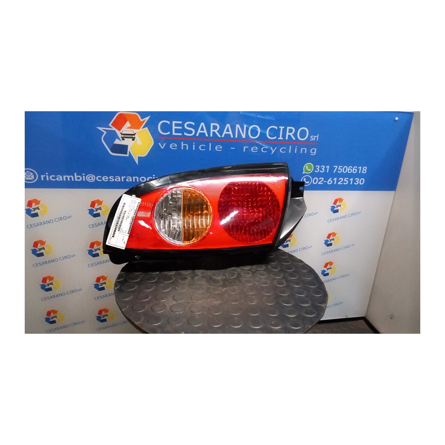 FANALE POST. 01- SX. 069 HYUNDAI ATOS PRIME (12/99-09/03) G4HCE 9240106010