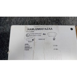 SERIE PASTIGLIE FRENI POST. 018 OPEL MOVANO (X70) (10/06-06/10)  9111467