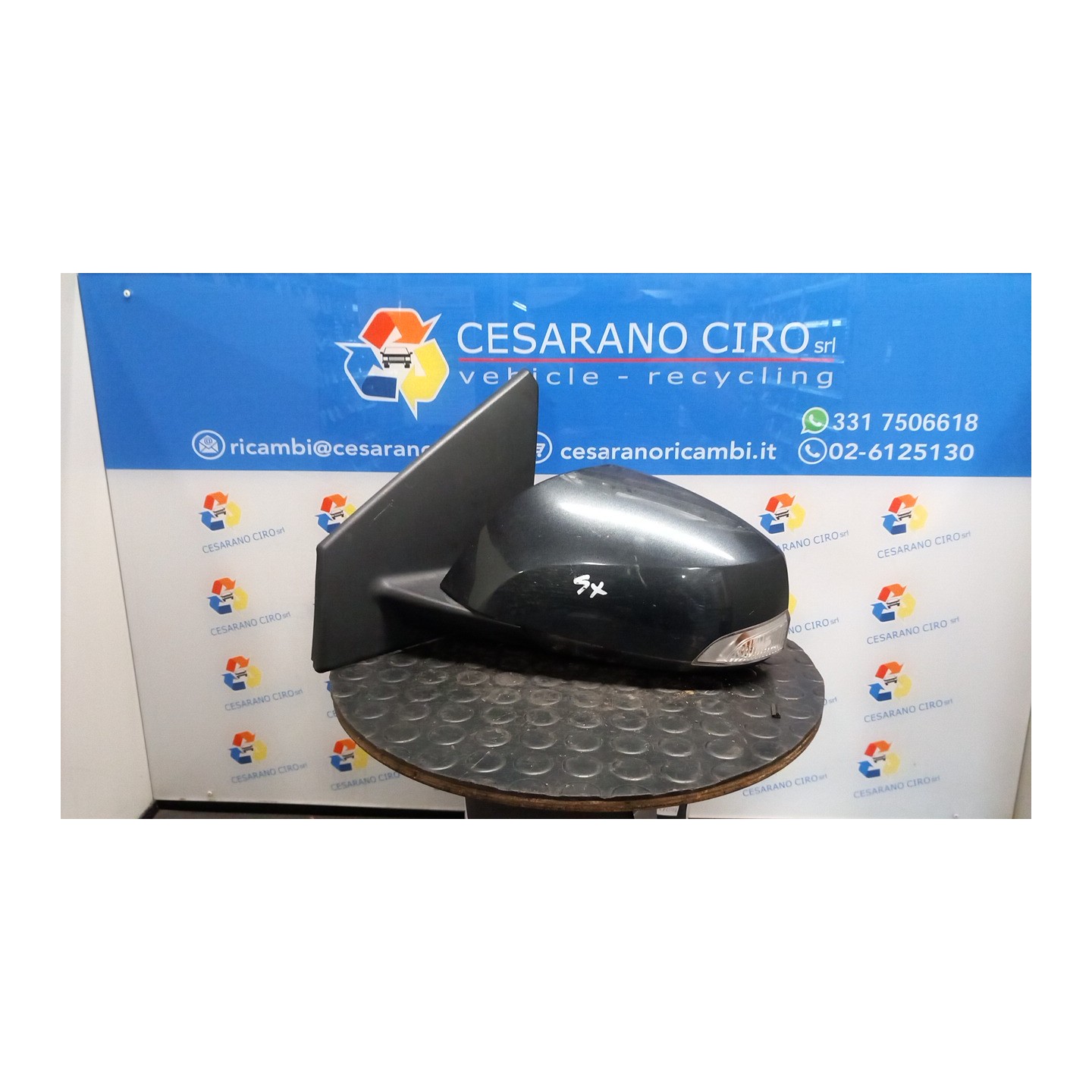 RETROVISORE EST. REGOLAZ. ELETTR. RETROVISORI ESTERNI 02 SX. 021 RENAULT MEGANE 3A SERIE (10/08-) F9QN8 963020180R