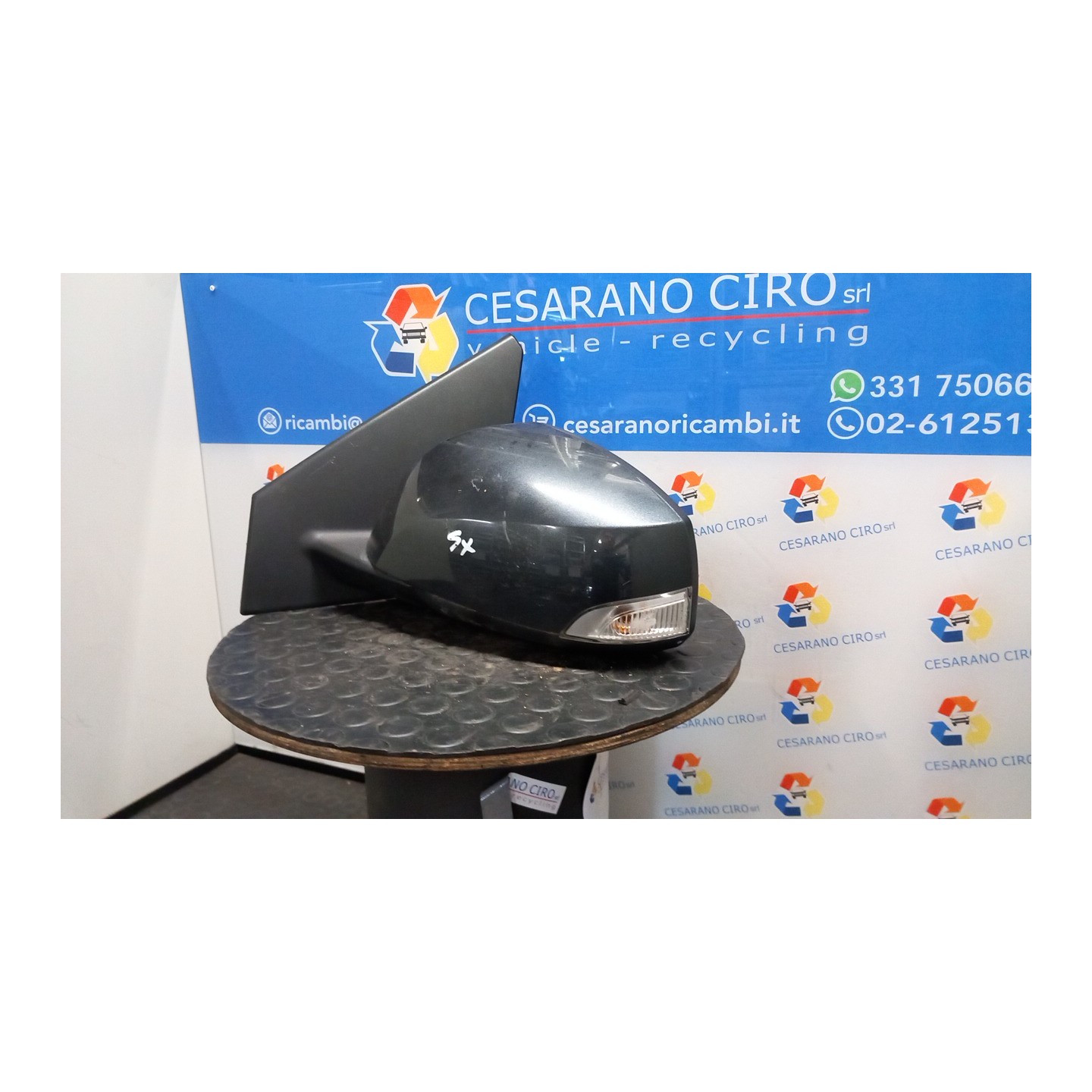 RETROVISORE EST. REGOLAZ. ELETTR. RETROVISORI ESTERNI 02 SX. 021 RENAULT MEGANE 3A SERIE (10/08-) F9QN8 963020180R