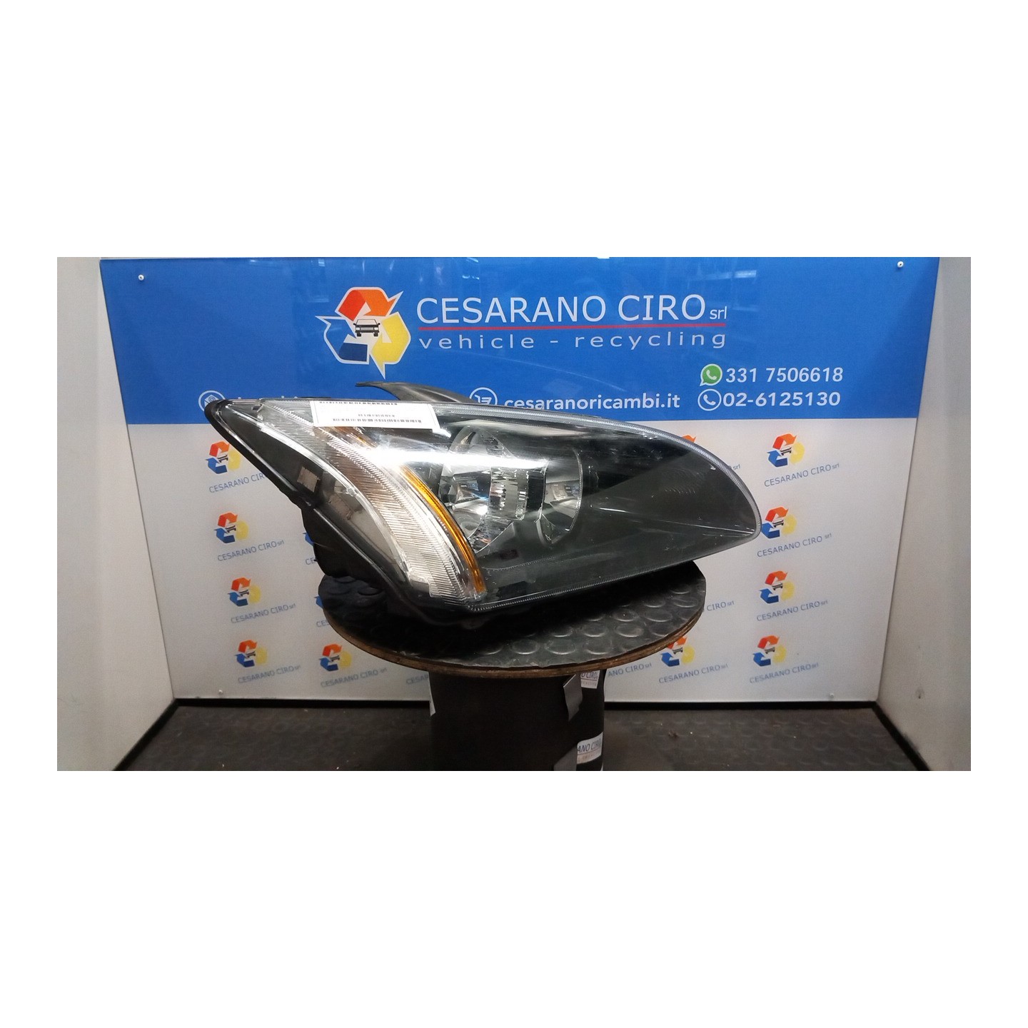 PROIETTORE C/ CORNICE FINITURA NERA DX. 008 FORD FOCUS (CAP) (11/04-06/08) KKDA 1480985