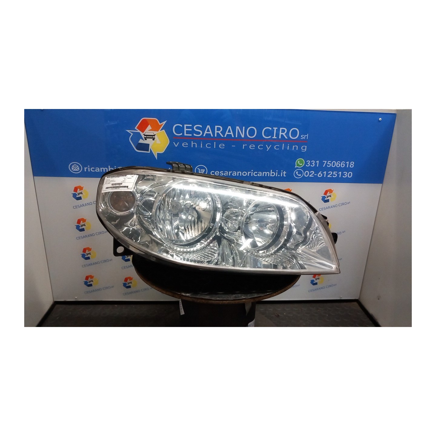 PROIETTORE DX. 012 FIAT PUNTO CLASSIC (2U) (01/07-12/1 188A4000 51760025