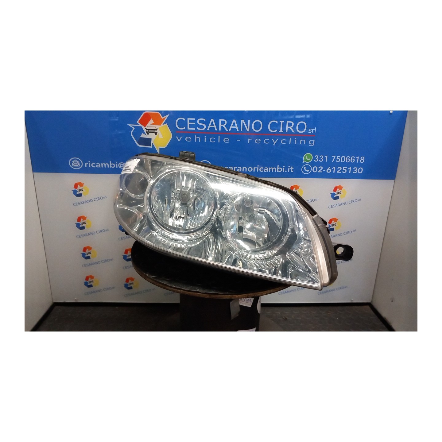 PROIETTORE DX. 012 FIAT PUNTO CLASSIC (2U) (01/07-12/1 188A4000 51760025